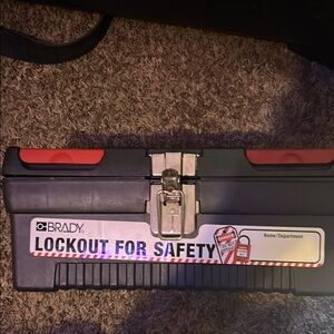 Brady Lockout Safety Toolbox